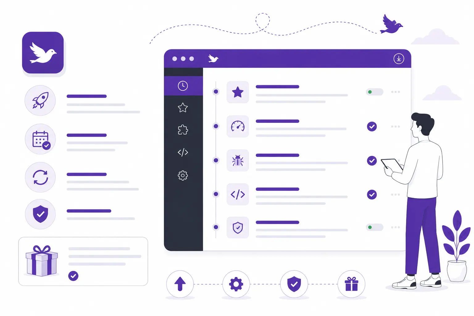 Blackbird latest release changelog and version history